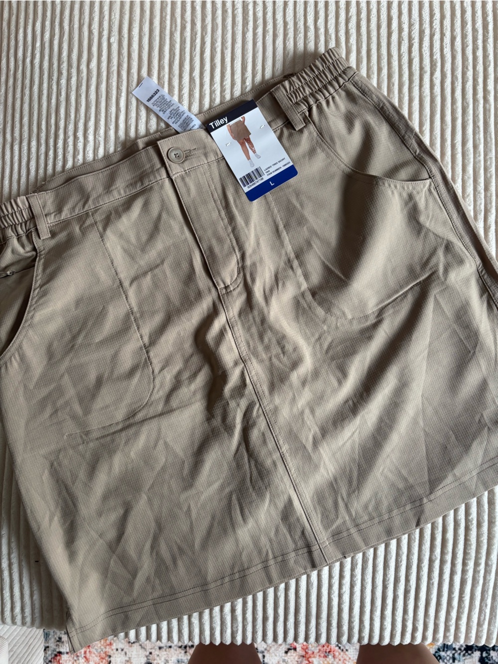Tilley Women's Khaki Skort - Classic Comfort